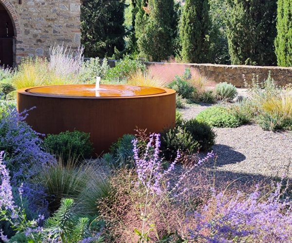 Fontana Toscana cor-ten